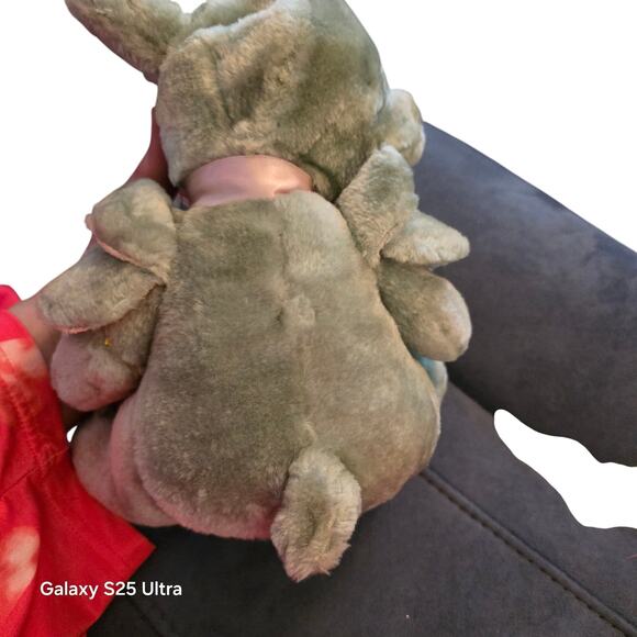 PLEASE READ!!! Geppeddo Cuddle Kids Ricky Rhino WITH CALL-OUT - Picture 7 of 7